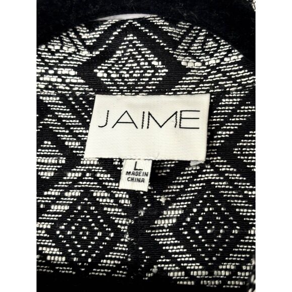 JAIME Open Front Drape Jacket Women's Size Medium Large New with tag k51 - Picture 5 of 16